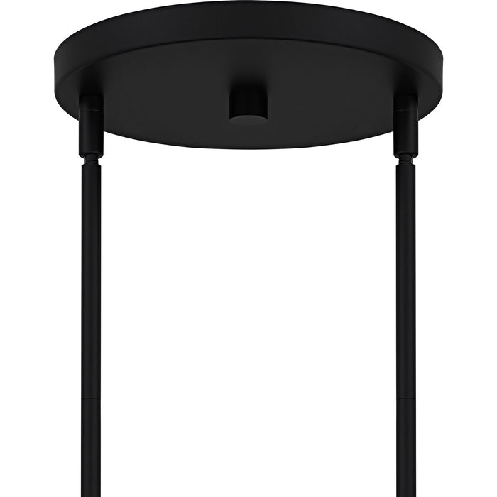 Quoizel - VSC5028MBK - Six Light Chandelier - Viscount - Matte Black