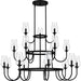 Quoizel - VSC5048MBK - 18 Light Chandelier - Viscount - Matte Black