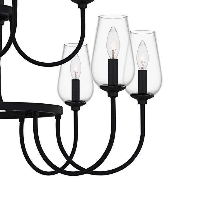 Quoizel - VSC5048MBK - 18 Light Chandelier - Viscount - Matte Black