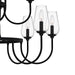 Quoizel - VSC5048MBK - 18 Light Chandelier - Viscount - Matte Black