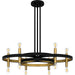 Quoizel - WID5030MBK - Six Light Chandelier - Winsland - Matte Black