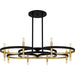 Quoizel - WID5050MBK - Eight Light Chandelier - Winsland - Matte Black