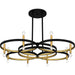 Quoizel - WID5050MBK - Eight Light Chandelier - Winsland - Matte Black