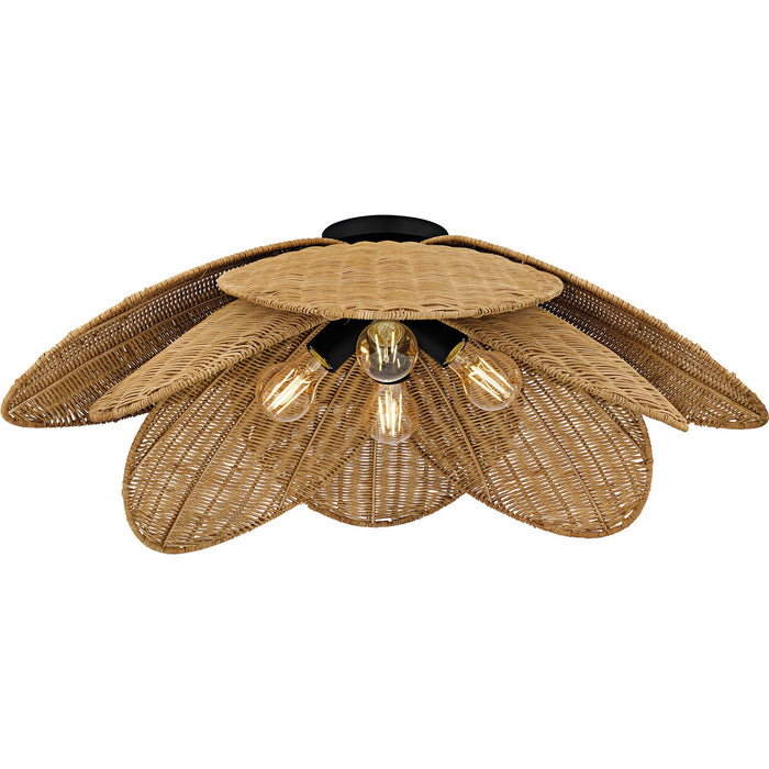 Quoizel - WLL1730MBK - Four Light Semi-Flush Mount - Willa - Matte Black