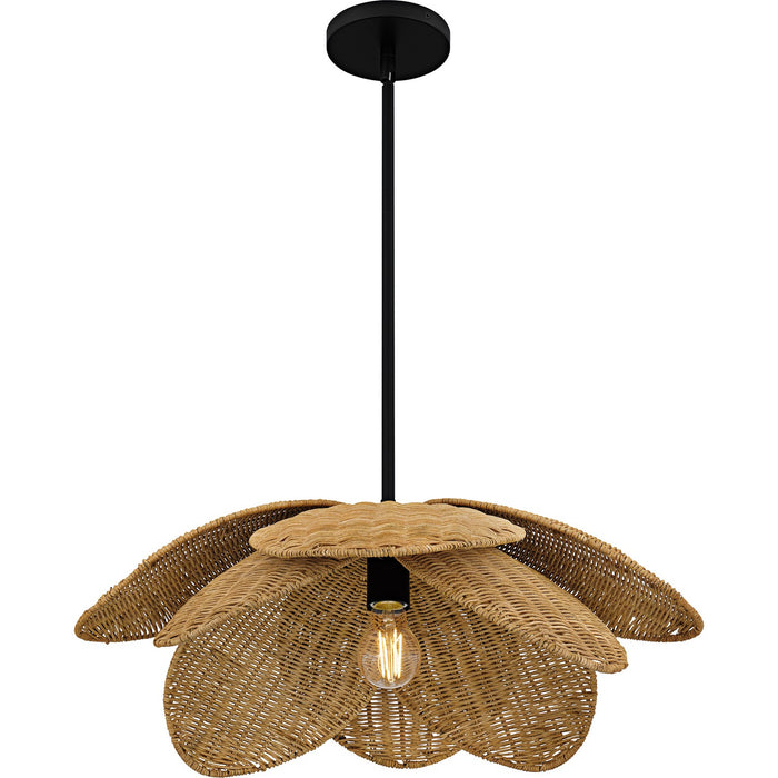 Quoizel - WLL2822MBK - One Light Pendant - Willa - Matte Black