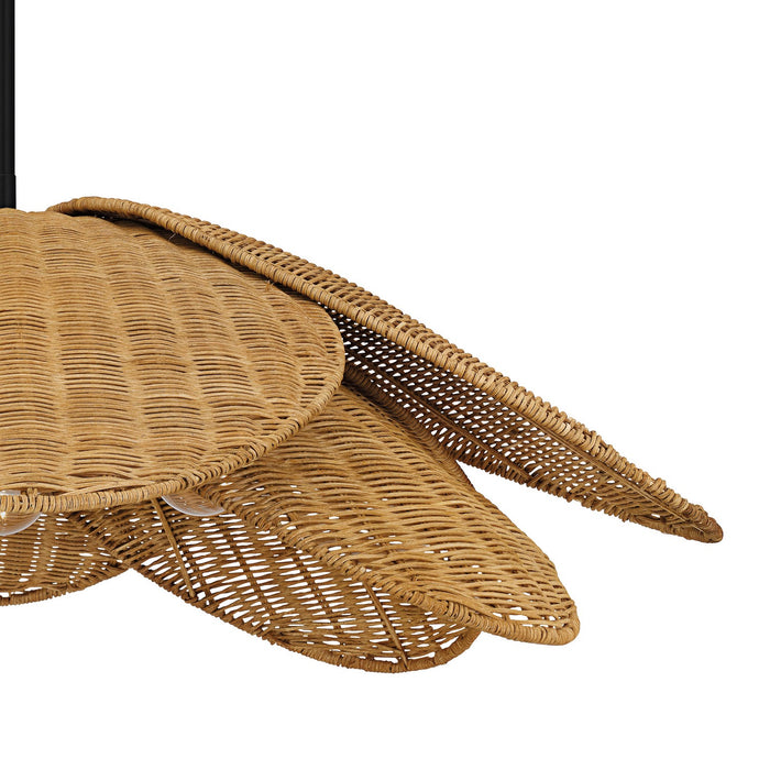 Quoizel - WLL2830MBK - Four Light Pendant - Willa - Matte Black