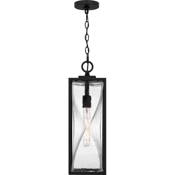 Quoizel - ZAR1907MBK - One Light Outdoor Hanging Lantern - Zarah - Matte Black