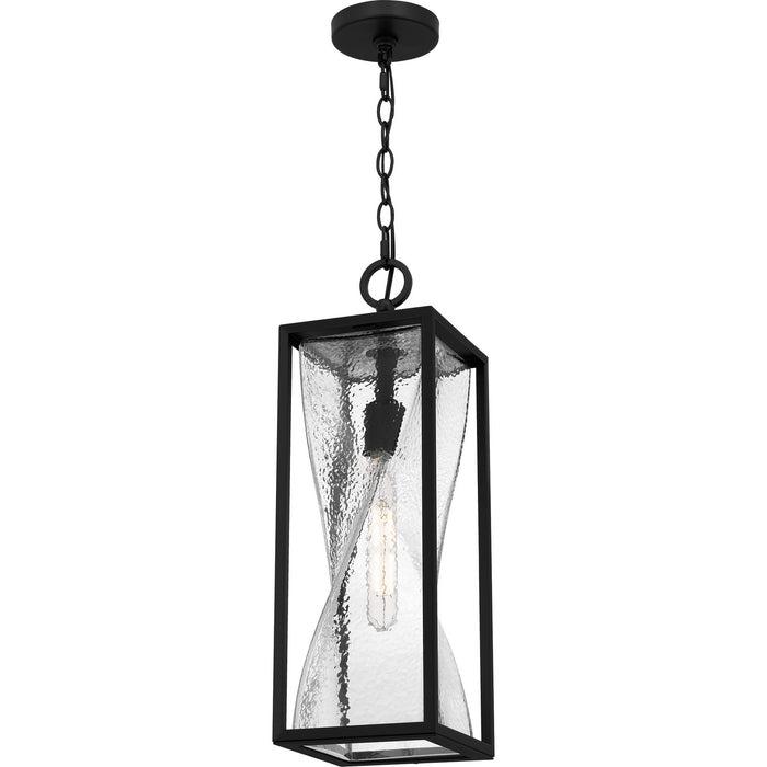 Quoizel - ZAR1907MBK - One Light Outdoor Hanging Lantern - Zarah - Matte Black