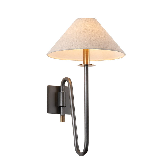 Troy Lighting - B2121-PBR/GRA - One Light Wall Sconce - Mateo - Patina Brass And Graphite