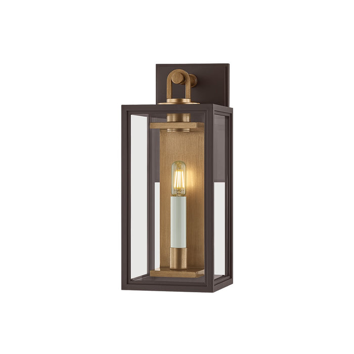 Troy Lighting - B6515-PBR/TBZ - One Light Wall Sconce - Arnold - Patina Brass/Textured Bronze