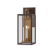 Troy Lighting - B6520-PBR/TBZ - One Light Wall Sconce - Arnold - Patina Brass/Textured Bronze