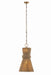 Troy Lighting - F4914-PBR - Two Light Pendant - Raphael - Patina Brass