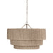 Troy Lighting - F5934-PBR - One Light Chandelier - Reza - Patina Brass