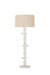 Troy Lighting - PFL5564-VGL/CGL - One Light Floor Lamp - Cullen - Vintage Gold Leaf/Ceramic Gypsum Clay