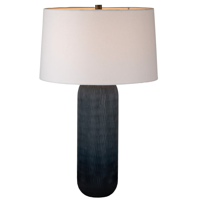 Troy Lighting - PTL4828-PBR - One Light Table Lamp - Hopkins - Patina Brass