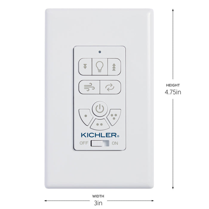 Kichler - 370155 - Wall Control Kit - Controls - White