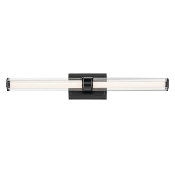 Kichler - 55197BKLED - LED Linear Bath - Laurene - Black
