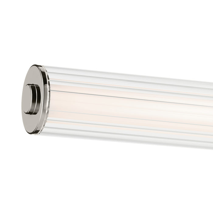 Kichler - 55196PNLED - LED Linear Bath - Laurene - Polished Nickel