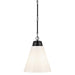 Kichler - 52662BK - One Light Pendant - Marsailli - Black