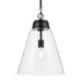 Kichler - 52662BKCLR - One Light Pendant - Marsailli - Black