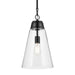 Kichler - 52661BKCLR - One Light Pendant - Marsailli - Black