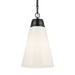 Kichler - 52661BK - One Light Pendant - Marsailli - Black