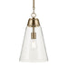 Kichler - 52661CPZCLR - One Light Pendant - Marsailli - Champagne Bronze