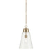 Kichler - 52661CPZCLR - One Light Pendant - Marsailli - Champagne Bronze