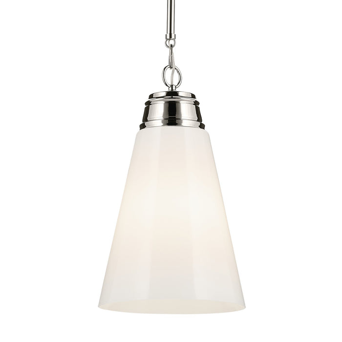 Kichler - 52661PN - One Light Pendant - Marsailli - Polished Nickel