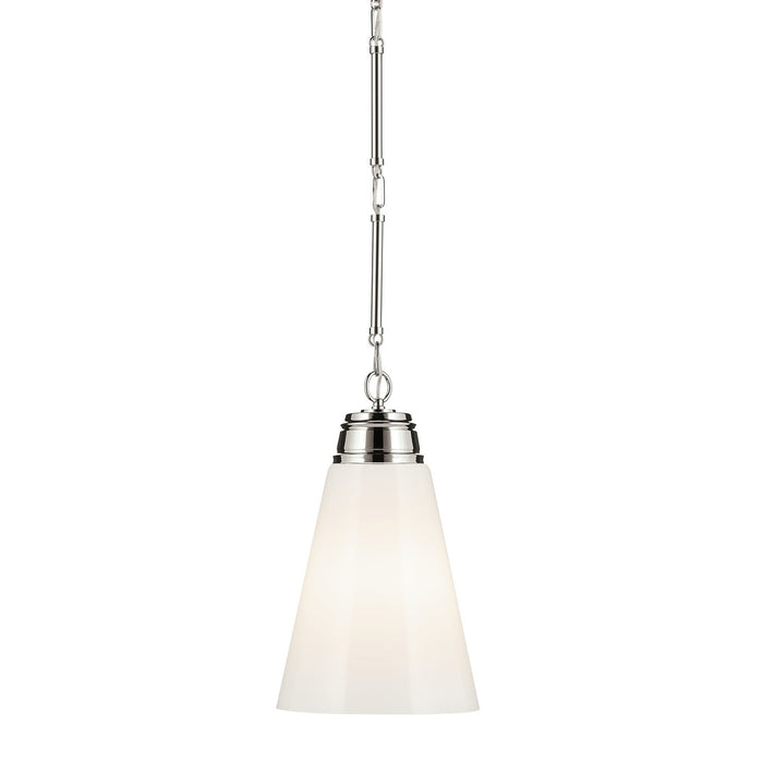 Kichler - 52661PN - One Light Pendant - Marsailli - Polished Nickel
