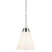 Kichler - 52662PN - One Light Pendant - Marsailli - Polished Nickel