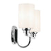 Kichler - 55225CH - Two Light Bath - Gioe - Chrome