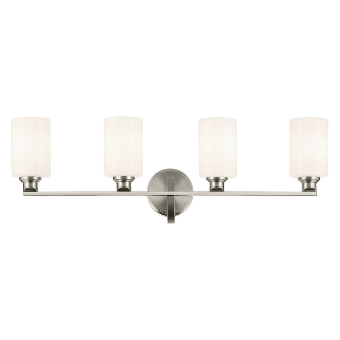 Kichler - 55227NI - Four Light Bath - Gioe - Brushed Nickel