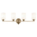 Kichler - 55227CPZ - Four Light Bath - Gioe - Champagne Bronze