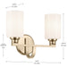 Kichler - 55225CPZ - Two Light Bath - Gioe - Champagne Bronze