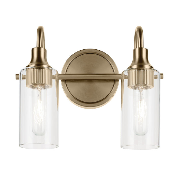 Kichler - 55210CPZ - Two Light Bath - Kavi - Champagne Bronze