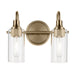 Kichler - 55210CPZ - Two Light Bath - Kavi - Champagne Bronze
