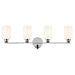 Kichler - 55227CH - Four Light Bath - Gioe - Chrome