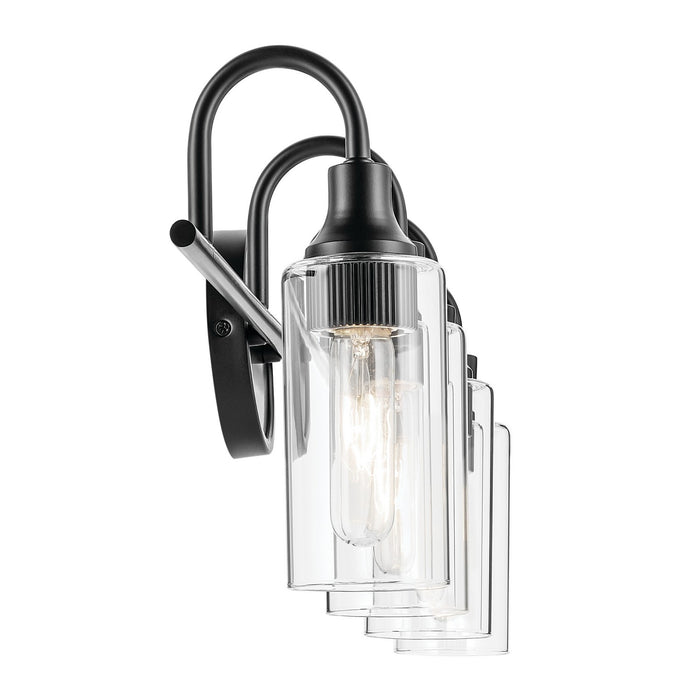 Kichler - 55212BK - Four Light Bath - Kavi - Black