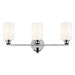 Kichler - 55226CH - Three Light Bath - Gioe - Chrome