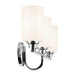 Kichler - 55226CH - Three Light Bath - Gioe - Chrome