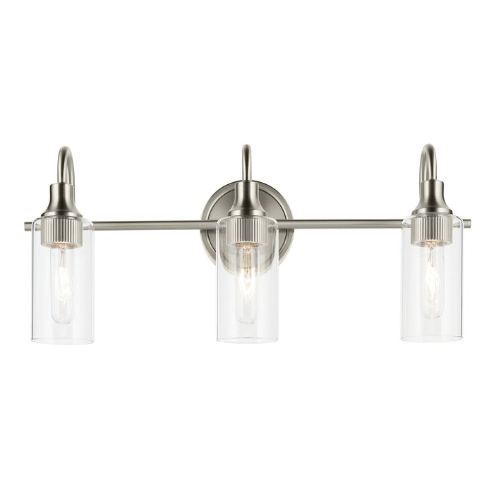 Kichler - 55211NI - Three Light Bath - Kavi - Brushed Nickel