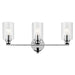 Kichler - 55226CHFLU - Three Light Bath - Gioe - Chrome