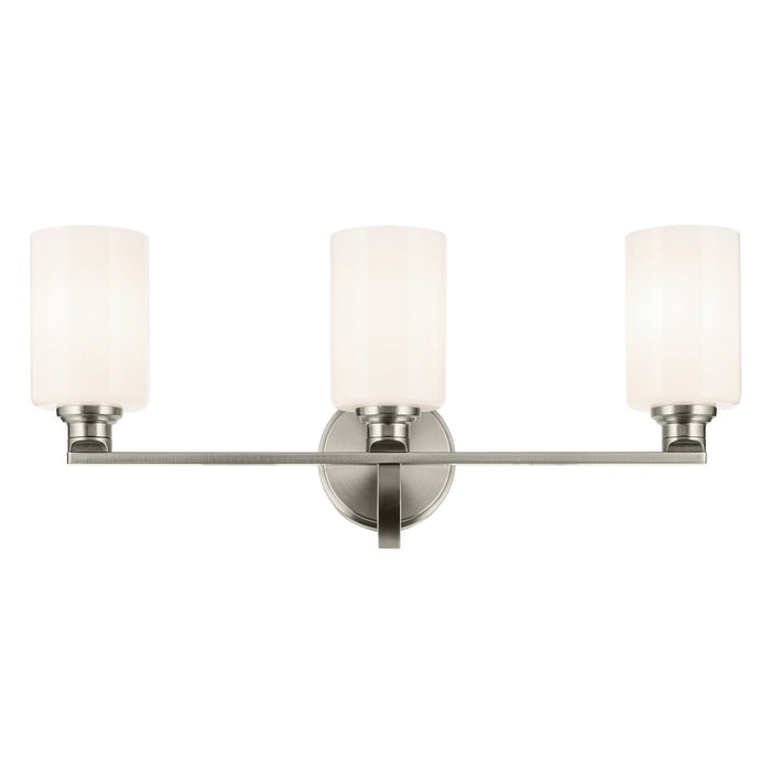 Kichler - 55226NI - Three Light Bath - Gioe - Brushed Nickel