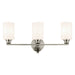 Kichler - 55226NI - Three Light Bath - Gioe - Brushed Nickel