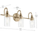 Kichler - 55211CPZ - Three Light Bath - Kavi - Champagne Bronze