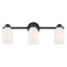 Kichler - 55202BK - Three Light Bath - Shae - Black