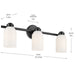 Kichler - 55202BK - Three Light Bath - Shae - Black