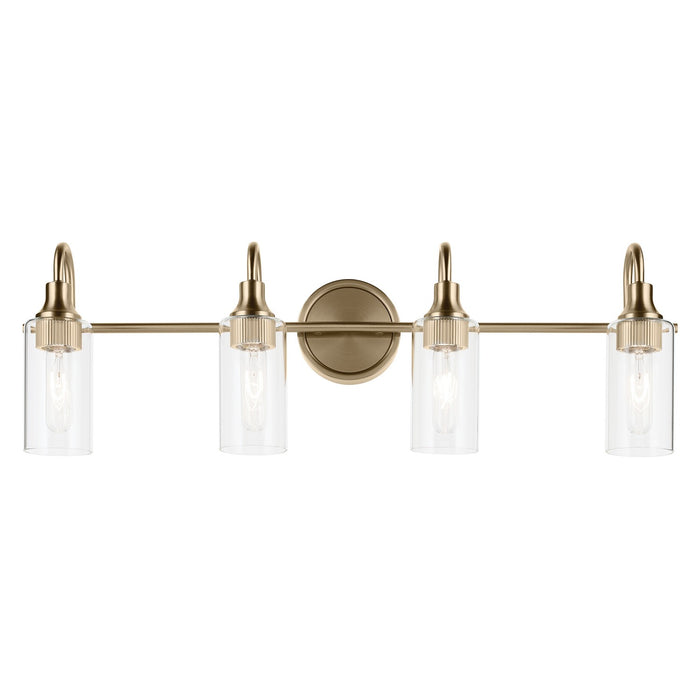 Kichler - 55212CPZ - Four Light Bath - Kavi - Champagne Bronze