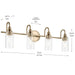 Kichler - 55212CPZ - Four Light Bath - Kavi - Champagne Bronze